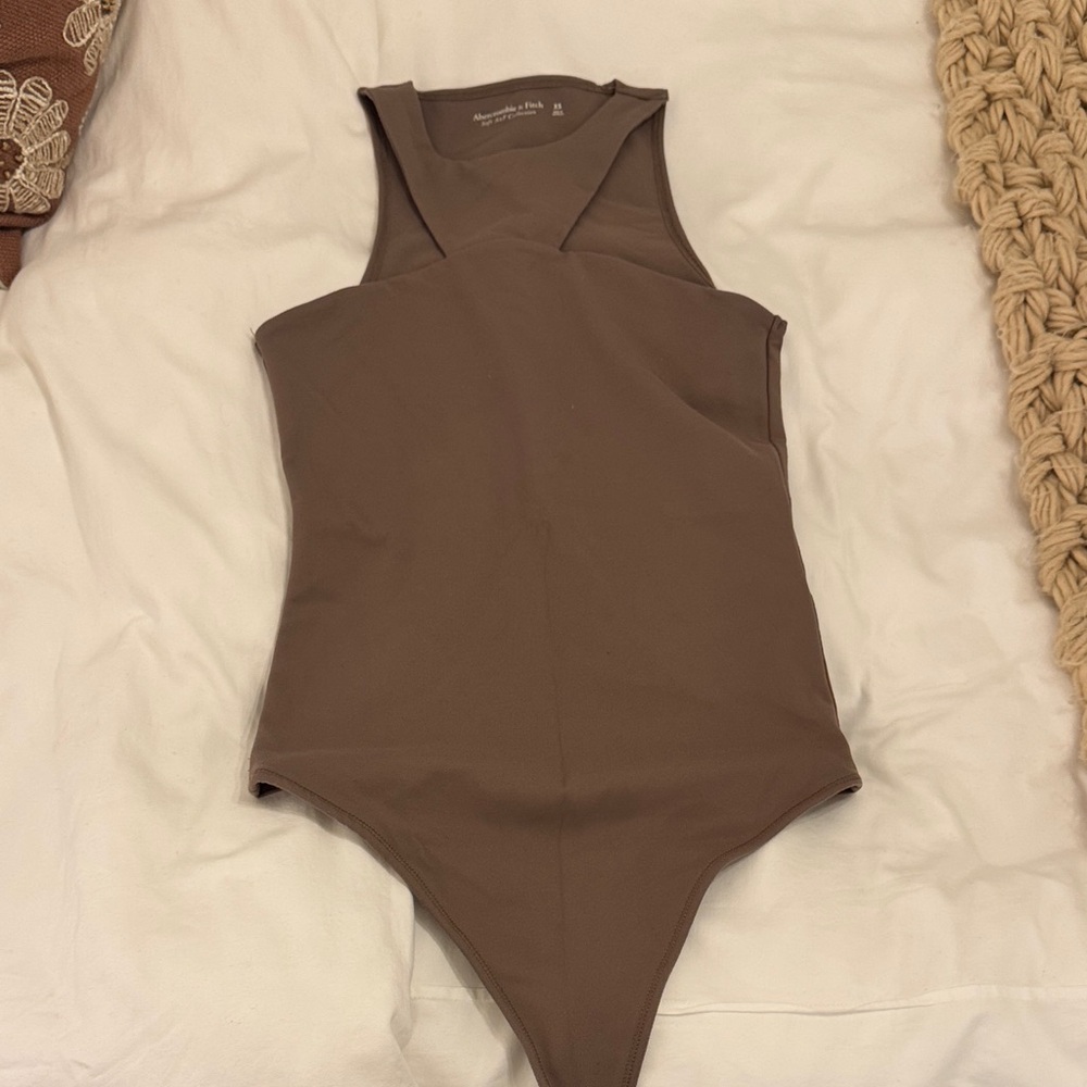 Abercrombie & Fitch Taupe Bodysuit